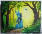 Fairy Butterfly in the Woods