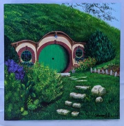 Green Hobbit Home